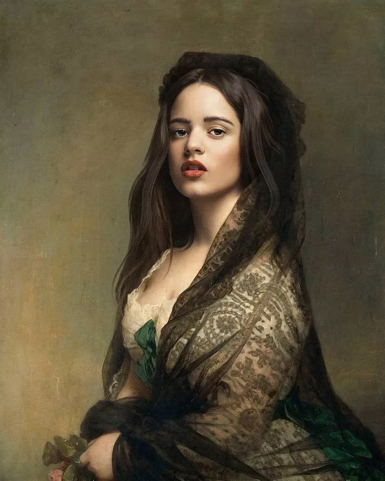 French Artist Kyès’ transformed Modern Celebrities to Classical Portraits