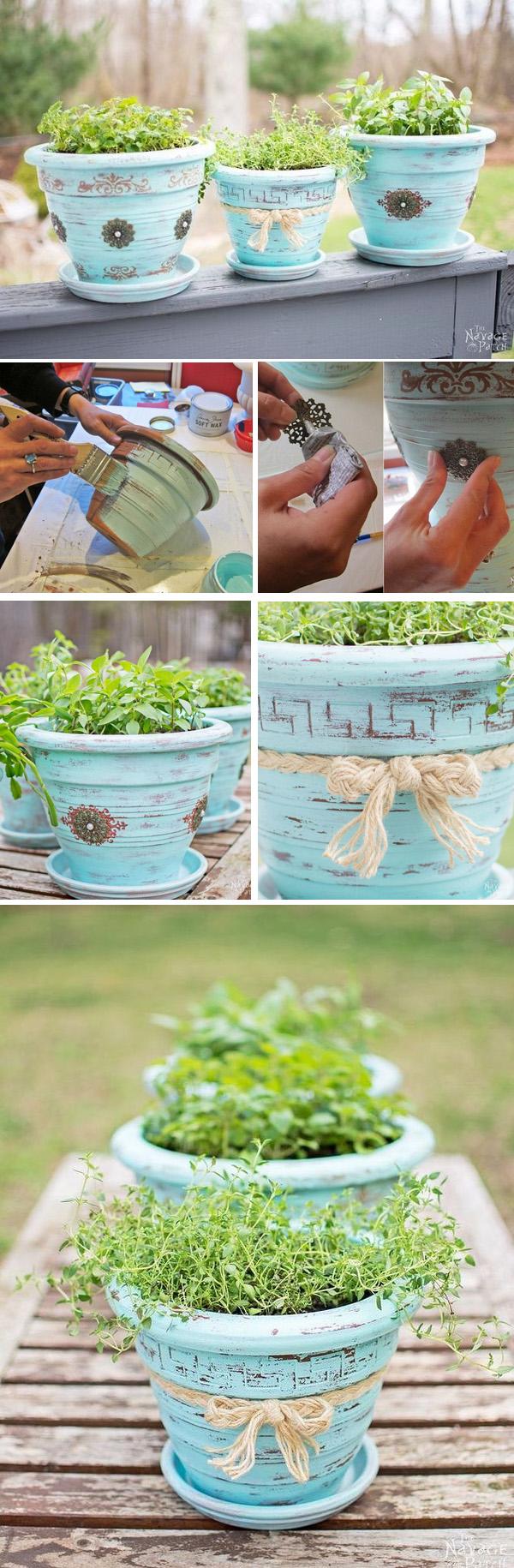 40+ DIY Flower Pot Ideas