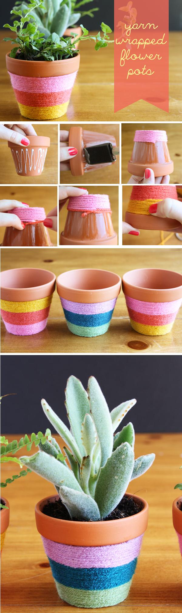 40+ DIY Flower Pot Ideas