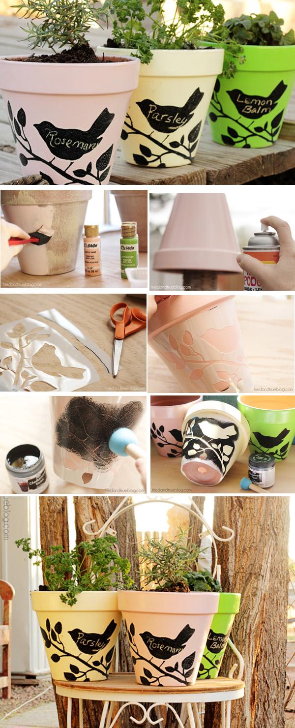 40+ DIY Flower Pot Ideas