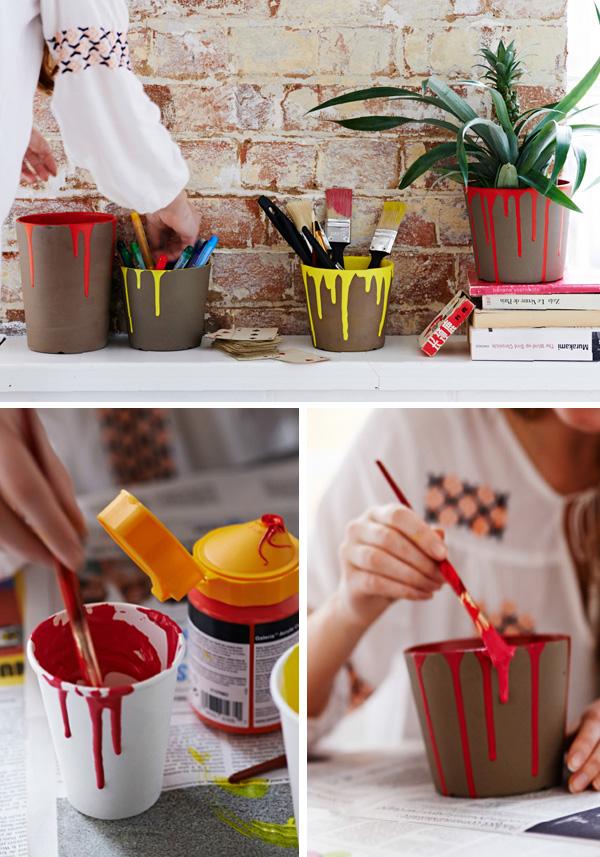 40+ DIY Flower Pot Ideas