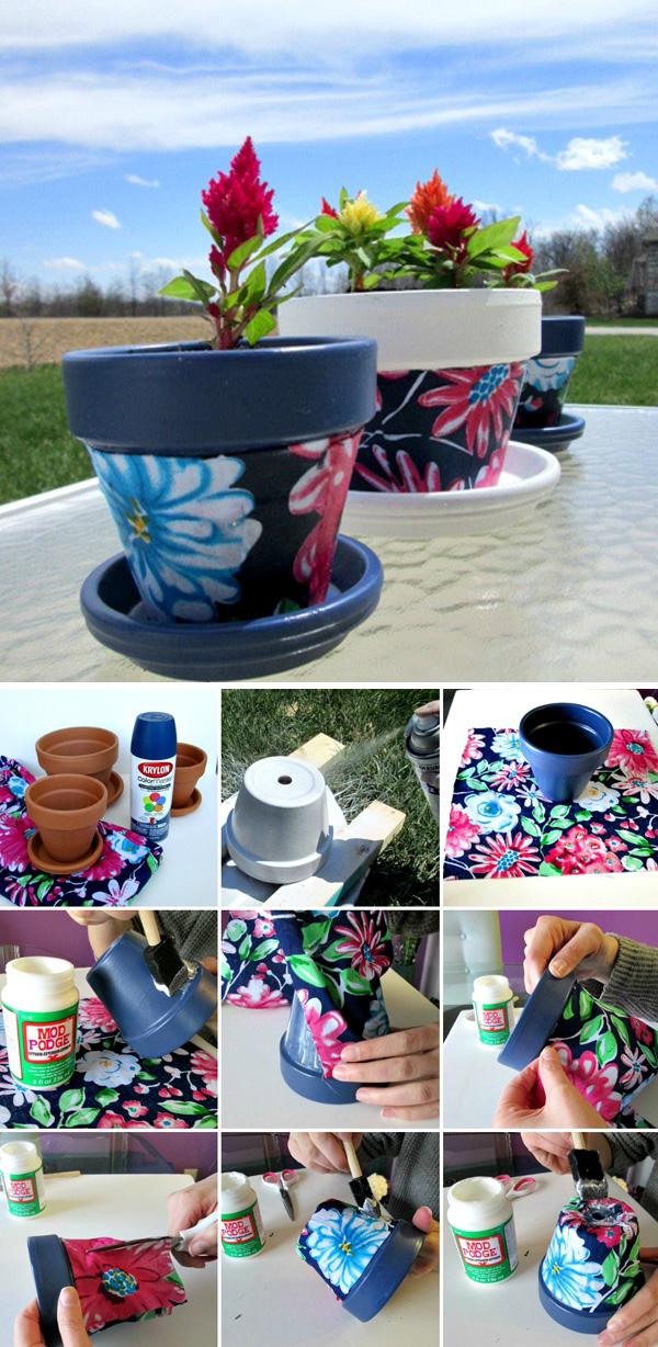 40+ DIY Flower Pot Ideas