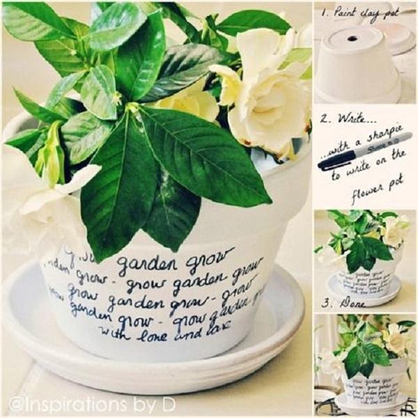40+ DIY Flower Pot Ideas