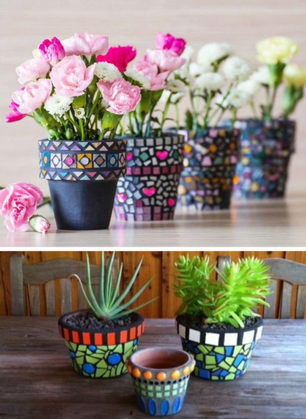 40+ DIY Flower Pot Ideas