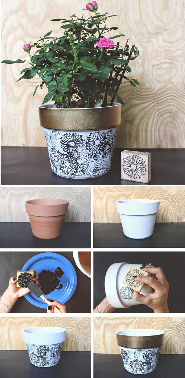 40+ DIY Flower Pot Ideas