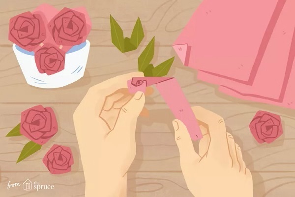 Crafting Beauty: 5 DIY Origami Rose Ideas