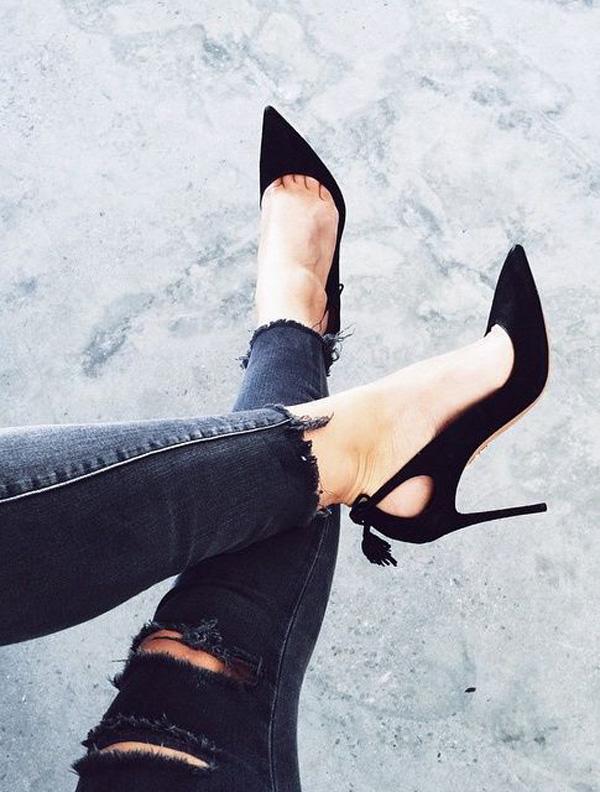 45 Fashionable Heel Shoes for Women