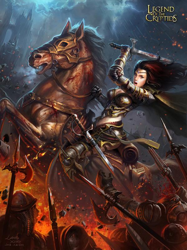 Game Art by Liang Xing