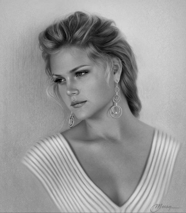 Portrait Artworks by Musa Çelik