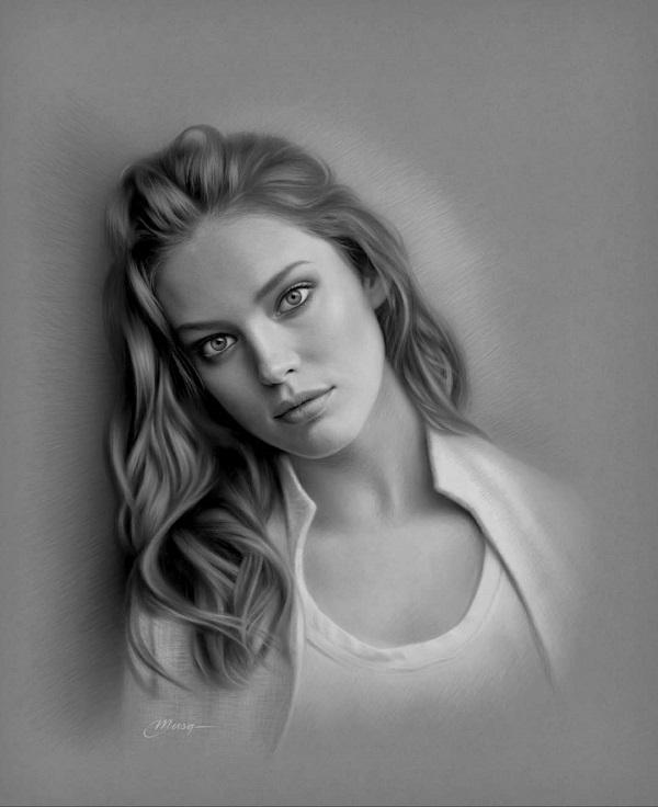 Portrait Artworks by Musa Çelik
