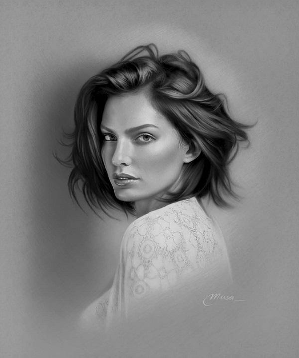 Portrait Artworks by Musa Çelik