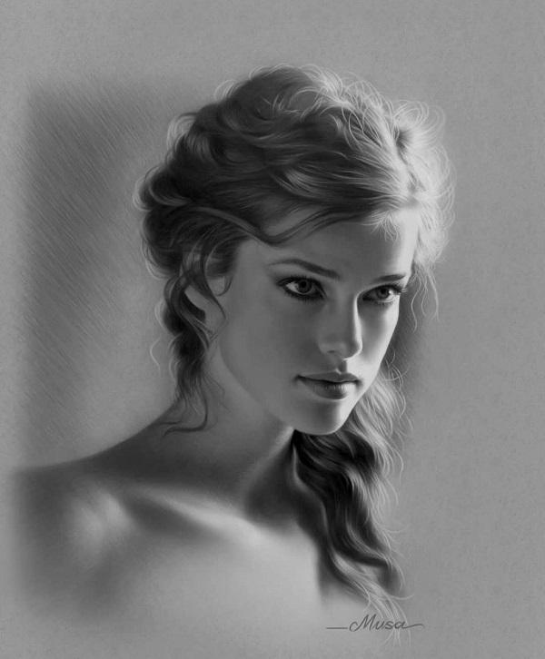 Portrait Artworks by Musa Çelik