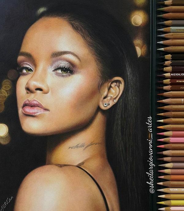 Realistic Pencils Art by Sheila R Giovanni