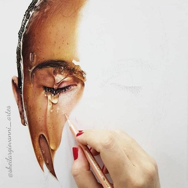 Realistic Pencils Art by Sheila R Giovanni