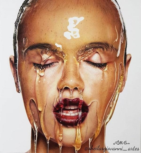Realistic Pencils Art by Sheila R Giovanni