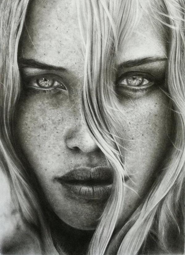 Black and White Pencil Art by Silvio Giannini