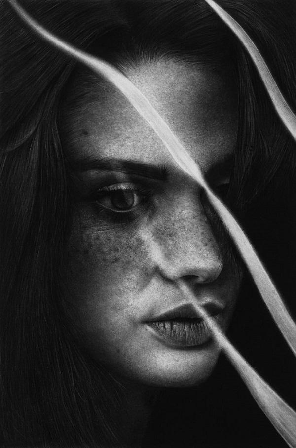 Black and White Pencil Art by Silvio Giannini
