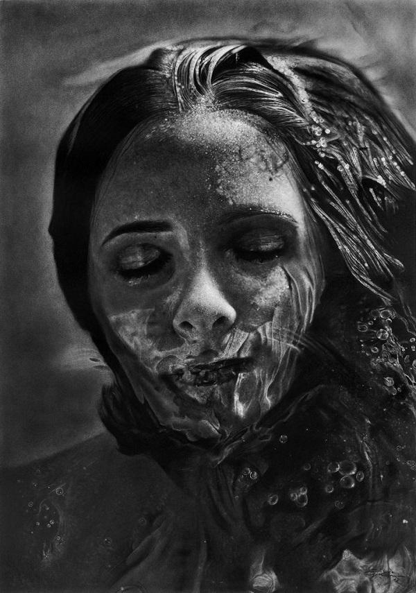 Black and White Pencil Art by Silvio Giannini