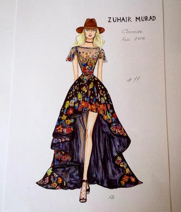 Fashion Illustrations by Natalia Zorin Liu