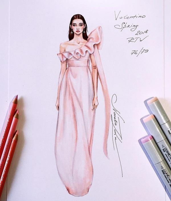 Fashion Illustrations by Natalia Zorin Liu
