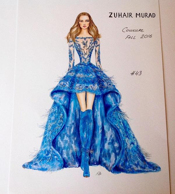 Fashion Illustrations by Natalia Zorin Liu