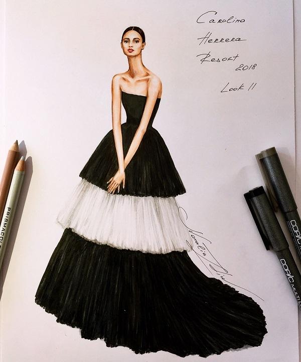 Fashion Illustrations by Natalia Zorin Liu