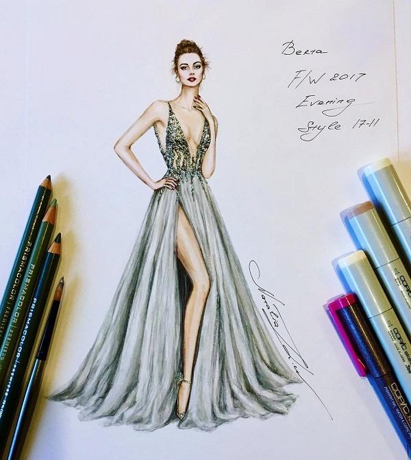 Fashion Illustrations by Natalia Zorin Liu