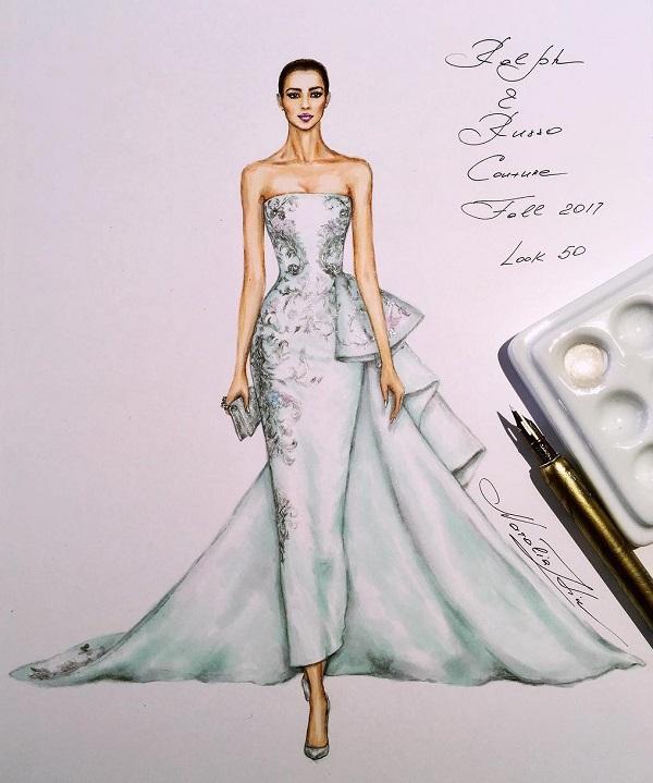 Fashion Illustrations by Natalia Zorin Liu