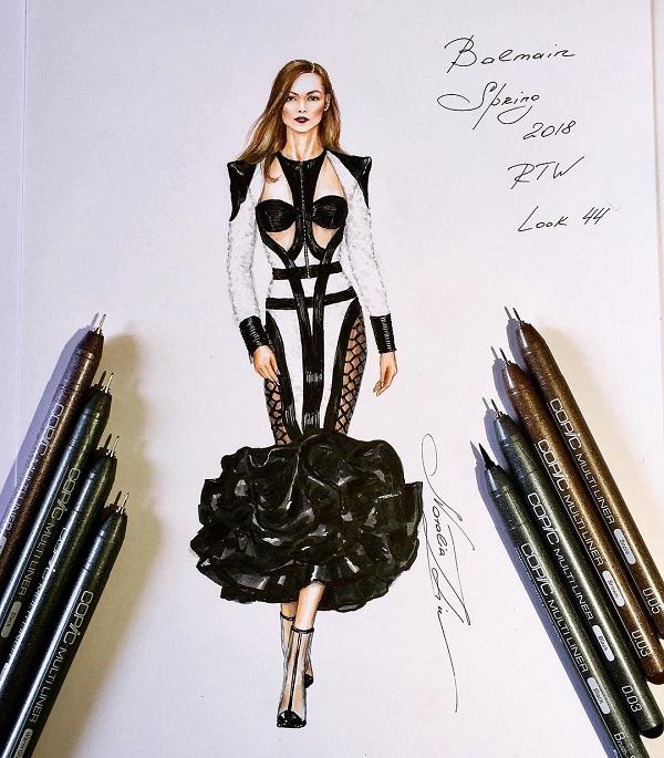 Fashion Illustrations by Natalia Zorin Liu