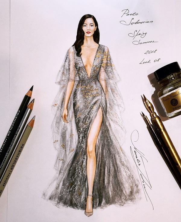 Fashion Illustrations by Natalia Zorin Liu