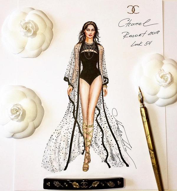 Fashion Illustrations by Natalia Zorin Liu