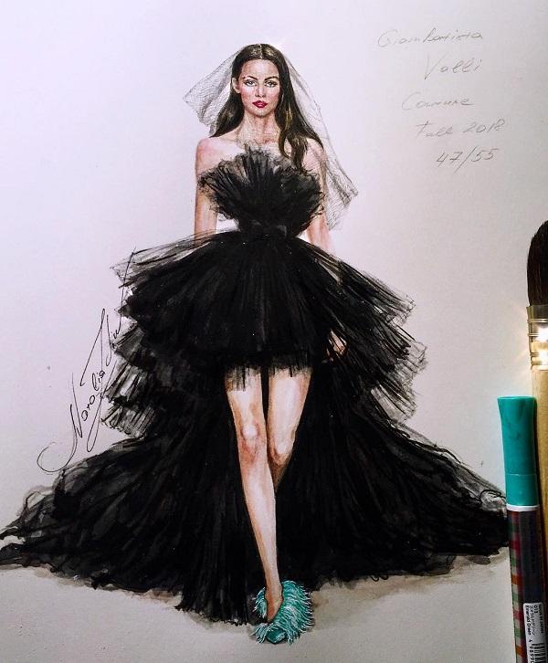 Fashion Illustrations by Natalia Zorin Liu