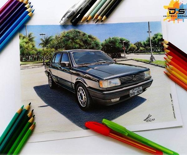 Realistic pencil drawings by Deivison Samuel