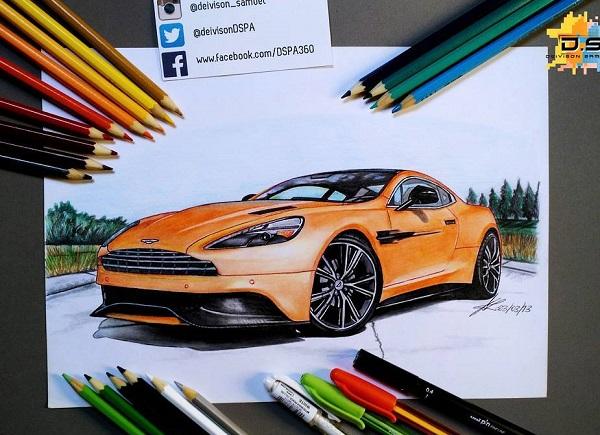 Realistic pencil drawings by Deivison Samuel