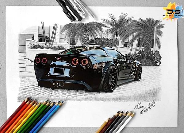 Realistic pencil drawings by Deivison Samuel