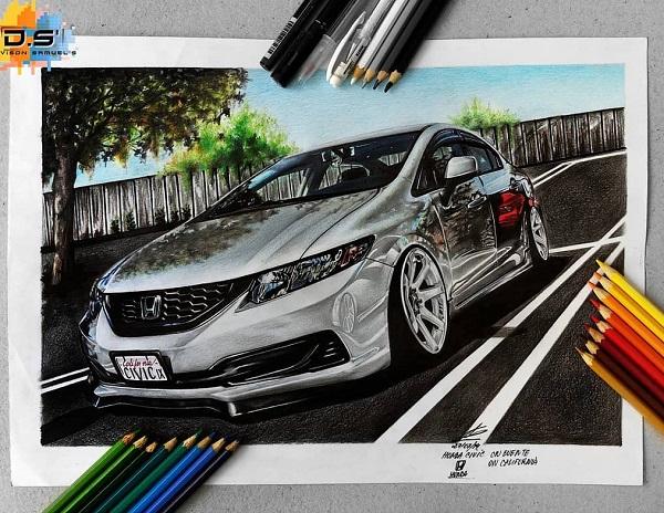 Realistic pencil drawings by Deivison Samuel