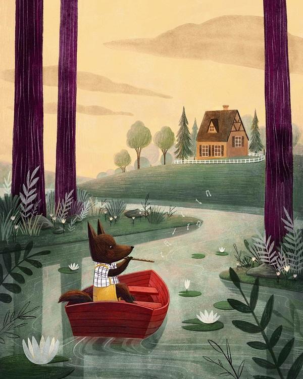 Cute Children's Illustrations by Ramona Kaulitzki