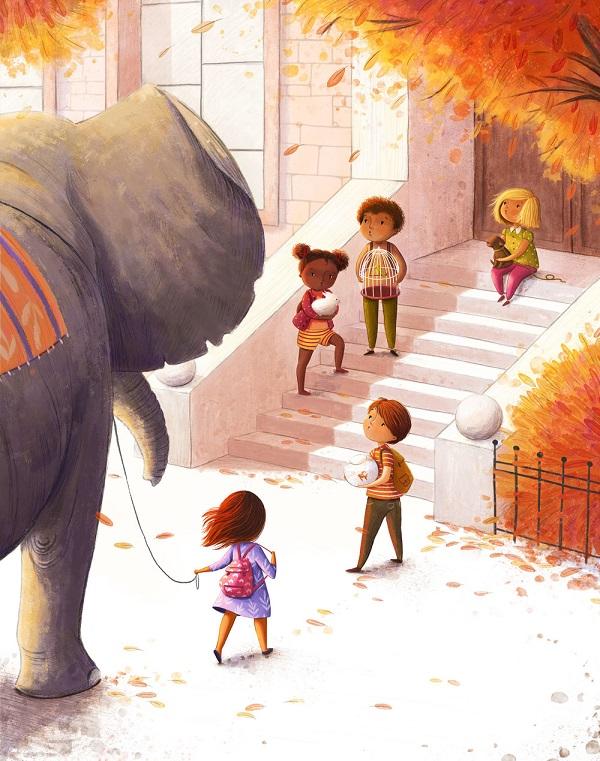 Cute Children's Illustrations by Ramona Kaulitzki