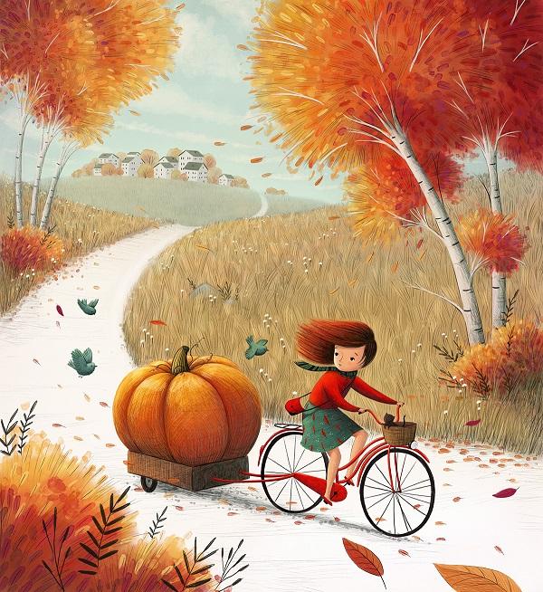 Cute Children's Illustrations by Ramona Kaulitzki