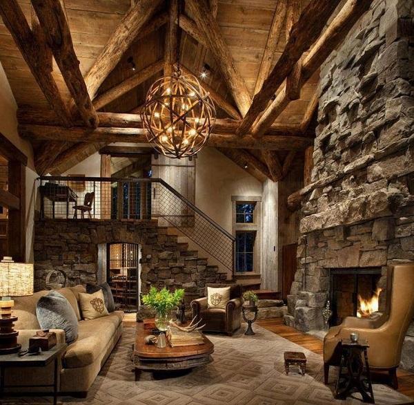 50 Rustic Interior Design Ideas