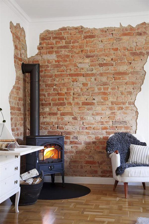 55 Brick Wall Interior Design Ideas