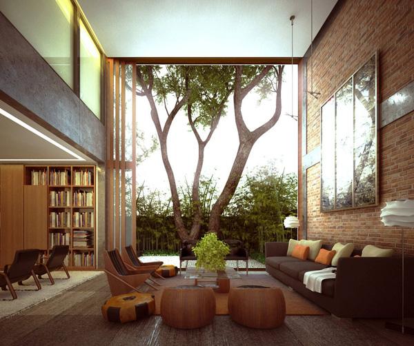 55 Brick Wall Interior Design Ideas