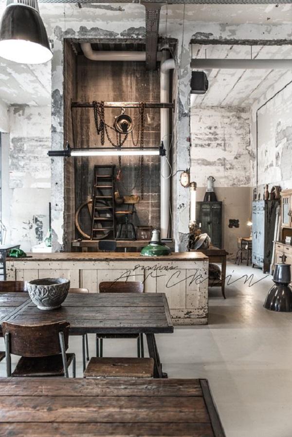 30 Industrial Style Interior Designs