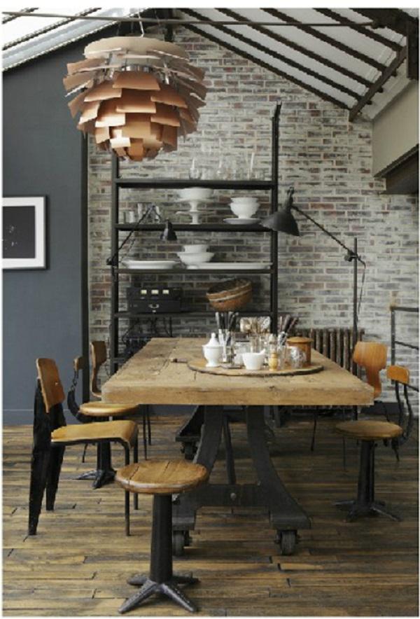 30 Industrial Style Interior Designs