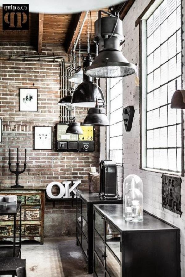 30 Industrial Style Interior Designs