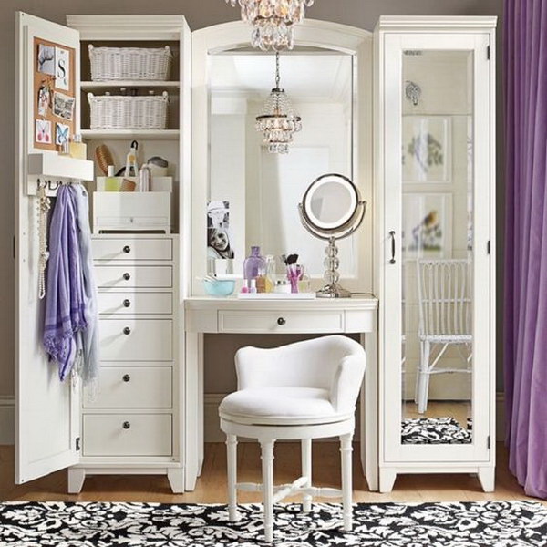 From Rustic to Modern: 30 Vanity Table Ideas for Your Beauty Space