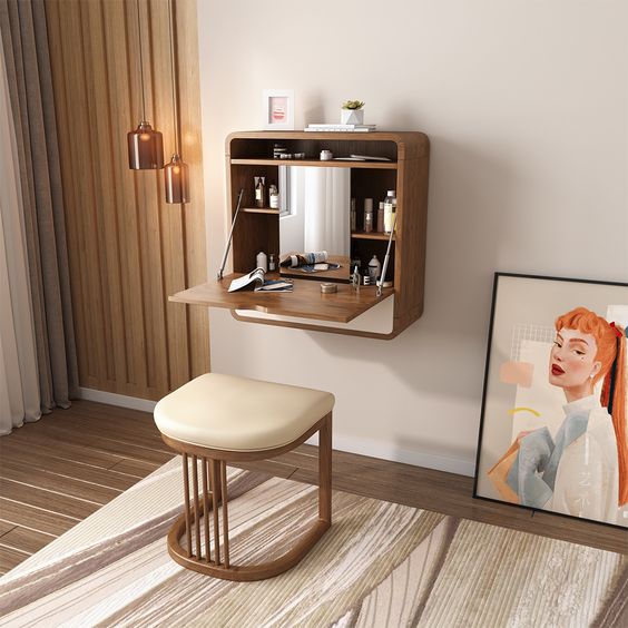 From Rustic to Modern: 30 Vanity Table Ideas for Your Beauty Space