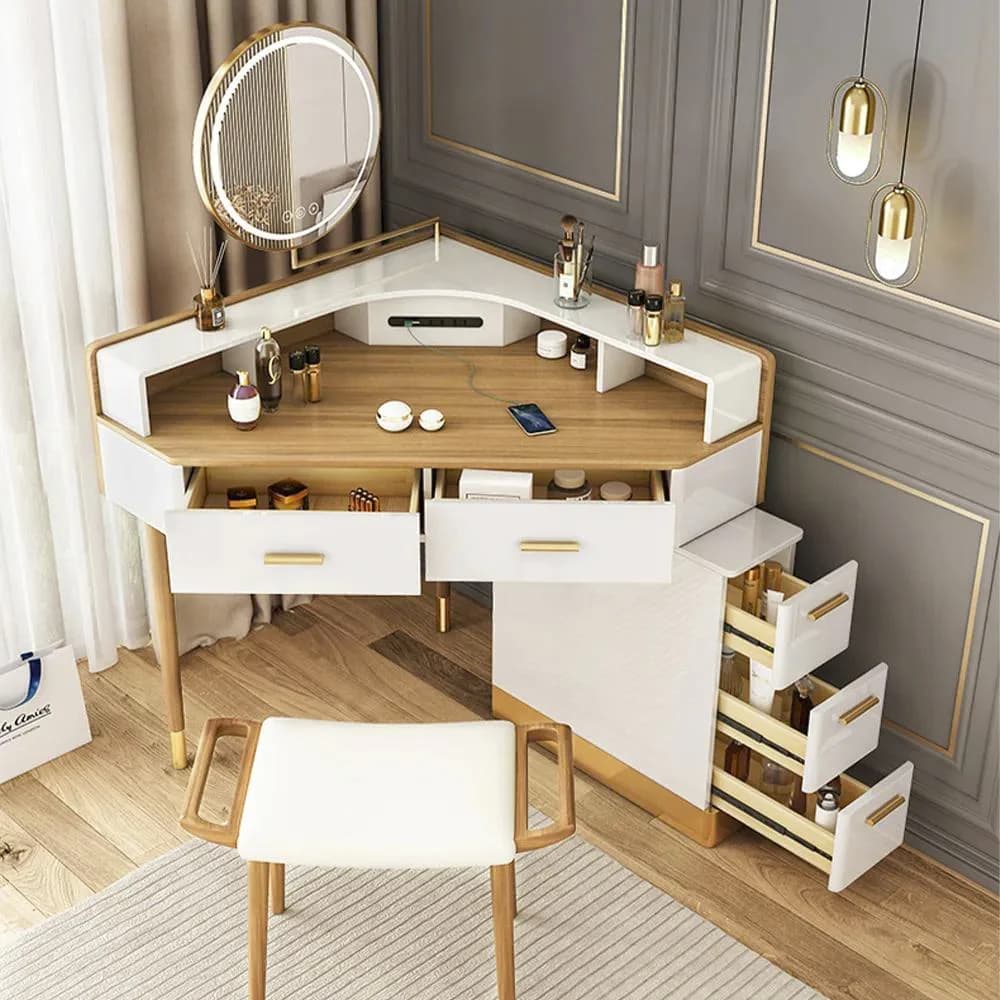 From Rustic to Modern: 30 Vanity Table Ideas for Your Beauty Space
