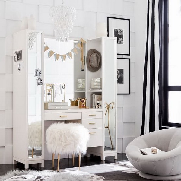 From Rustic to Modern: 30 Vanity Table Ideas for Your Beauty Space