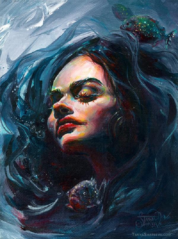 Surreal Paintings by Tanya Shatseva